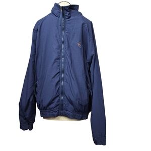 Threads Signature Collection Blue Zip Harris Teeter Jacket XL